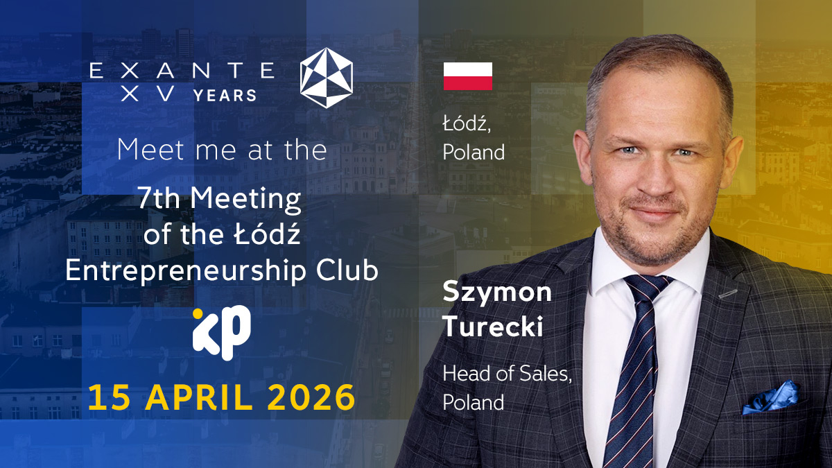 EXANTE at the 7th Meeting of the Łódź Entrepreneurship Club