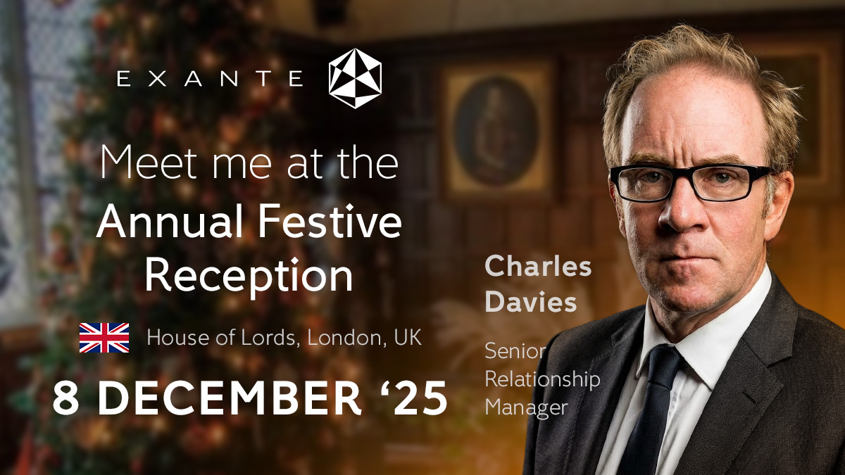 EXANTE at the Annual Reception at the House of Lords in London