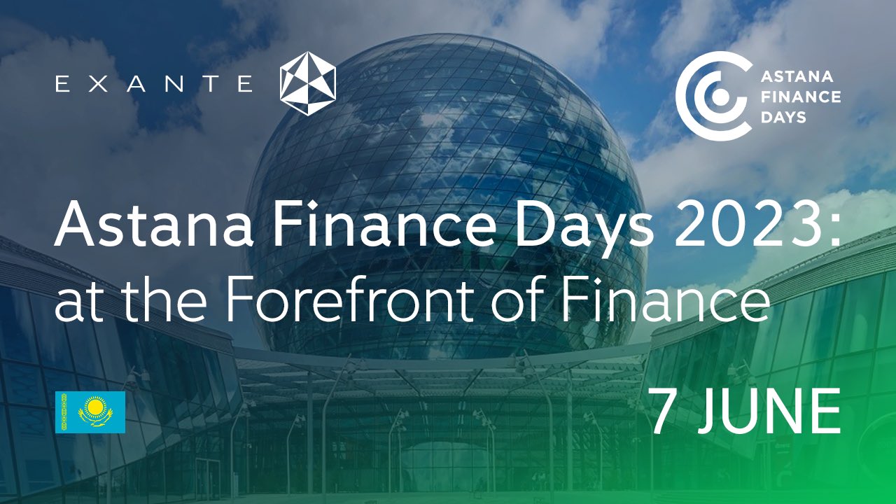 EXANTE’s Kazakhstani team takes part in Astana Finance Days 2023