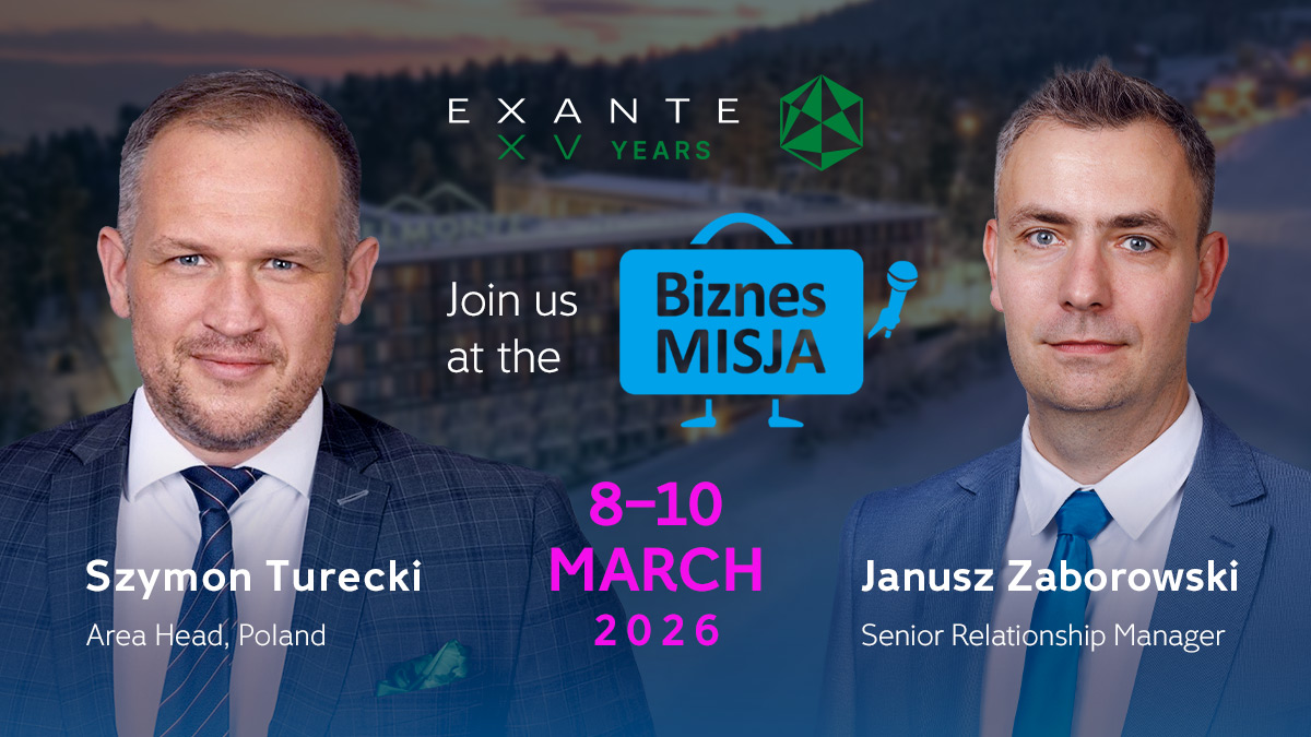 EXANTE engages with Poland's business leaders at the Biznes Misja Event in Krynica