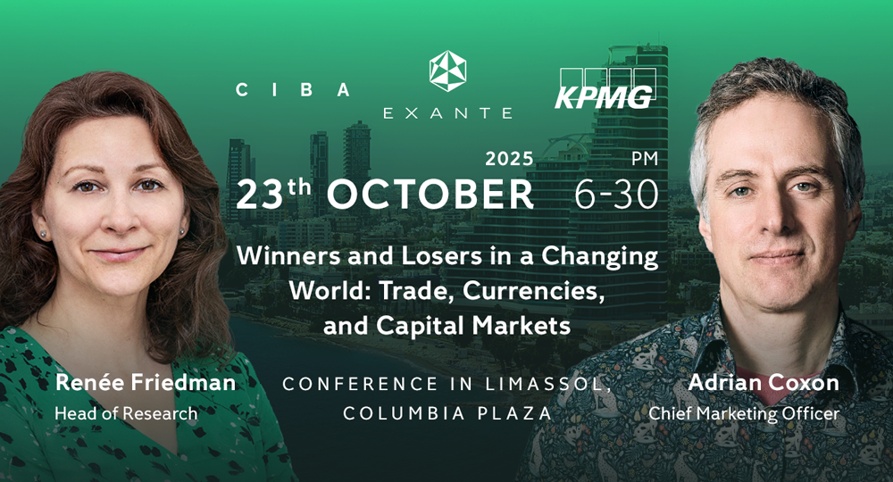 EXANTE – CIBA – KPMG Conference: Winners and Losers in a Changing World