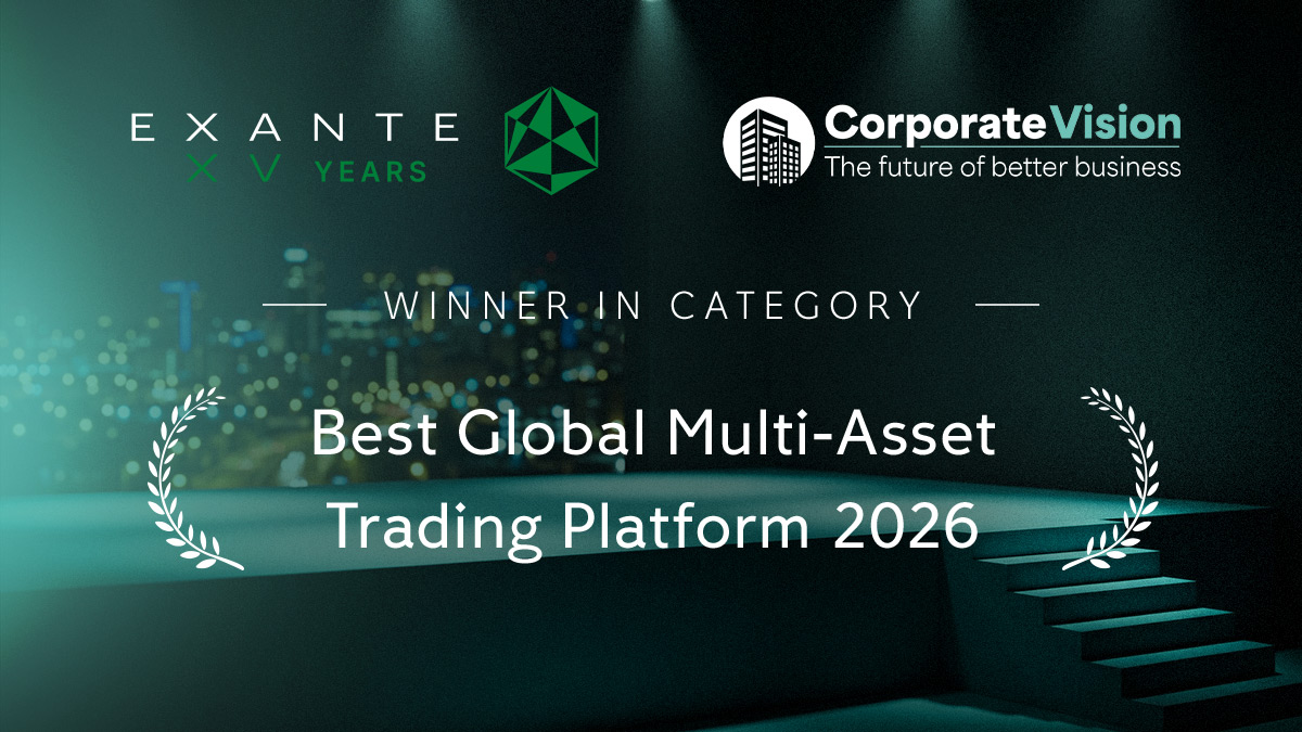 EXANTE Wins Best Global Multi-Asset Trading Platform 2026