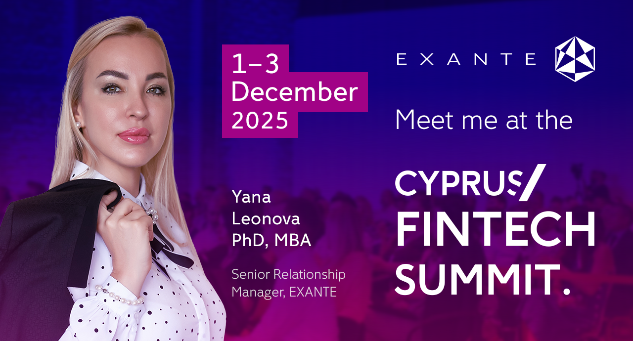 EXANTE is heading to the Cyprus Fintech Summit