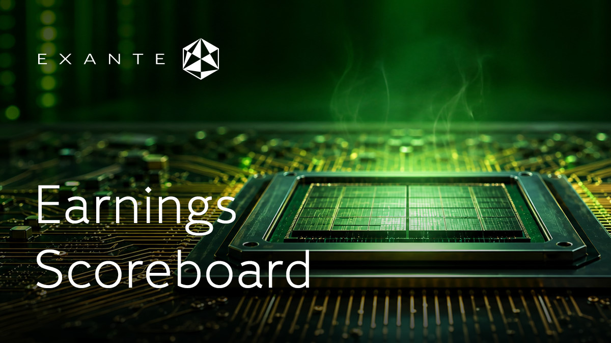 Earnings Scoreboard - Perfection priced, one print to prove it
