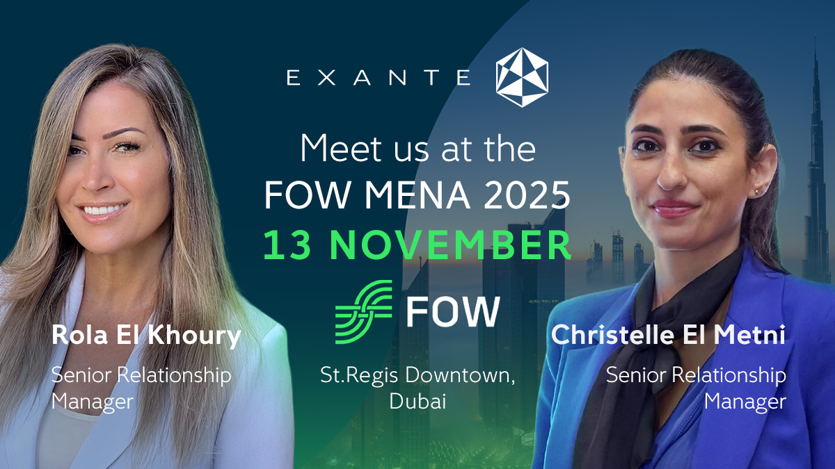 EXANTE to join industry leaders at FOW MENA 2025 in Dubai