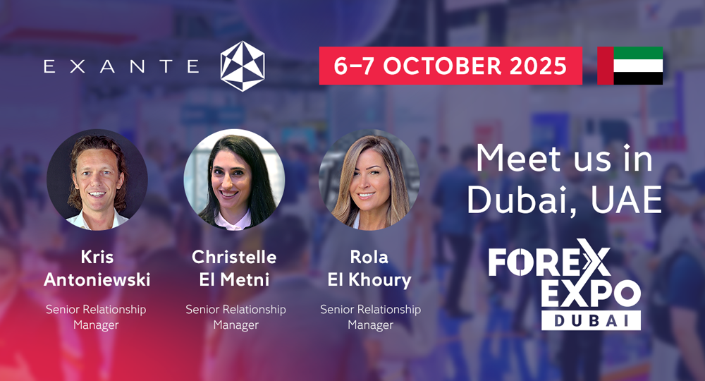EXANTE heads to Forex Expo Dubai 2025