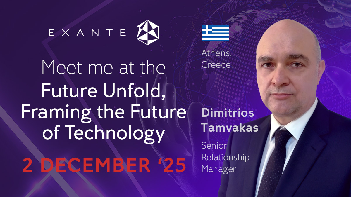 Future Unfold: Meet EXANTE in Athens this December