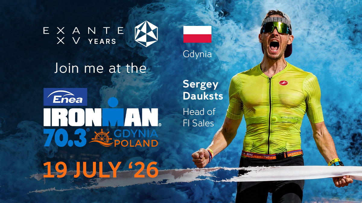 Sergey Dauksts is racing IRONMAN 70.3 Gdynia in Poland