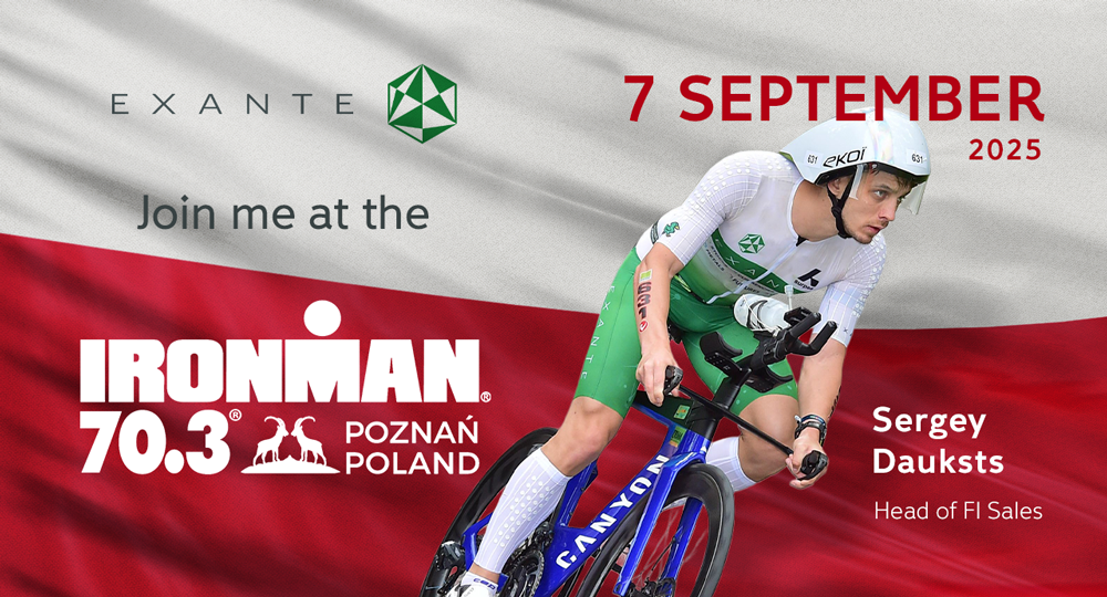Sergey Dauksts races through Poland’s historic triathlon grounds in IRONMAN Poznan