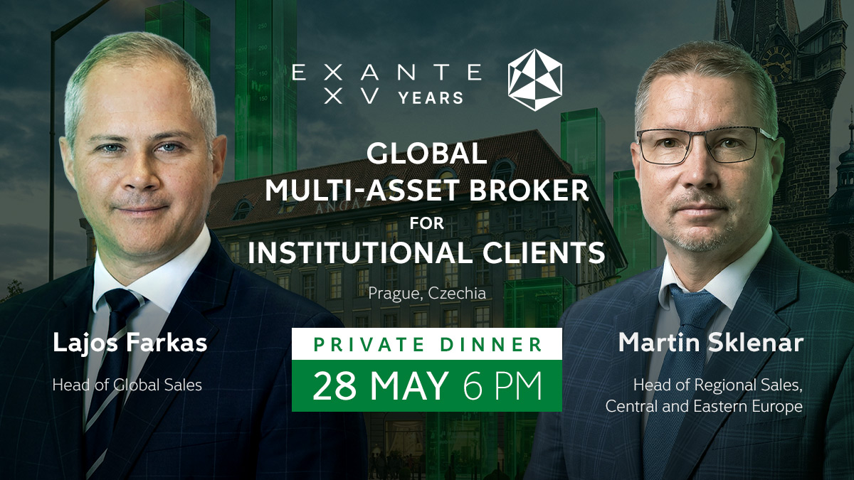 An evening with EXANTE in Prague