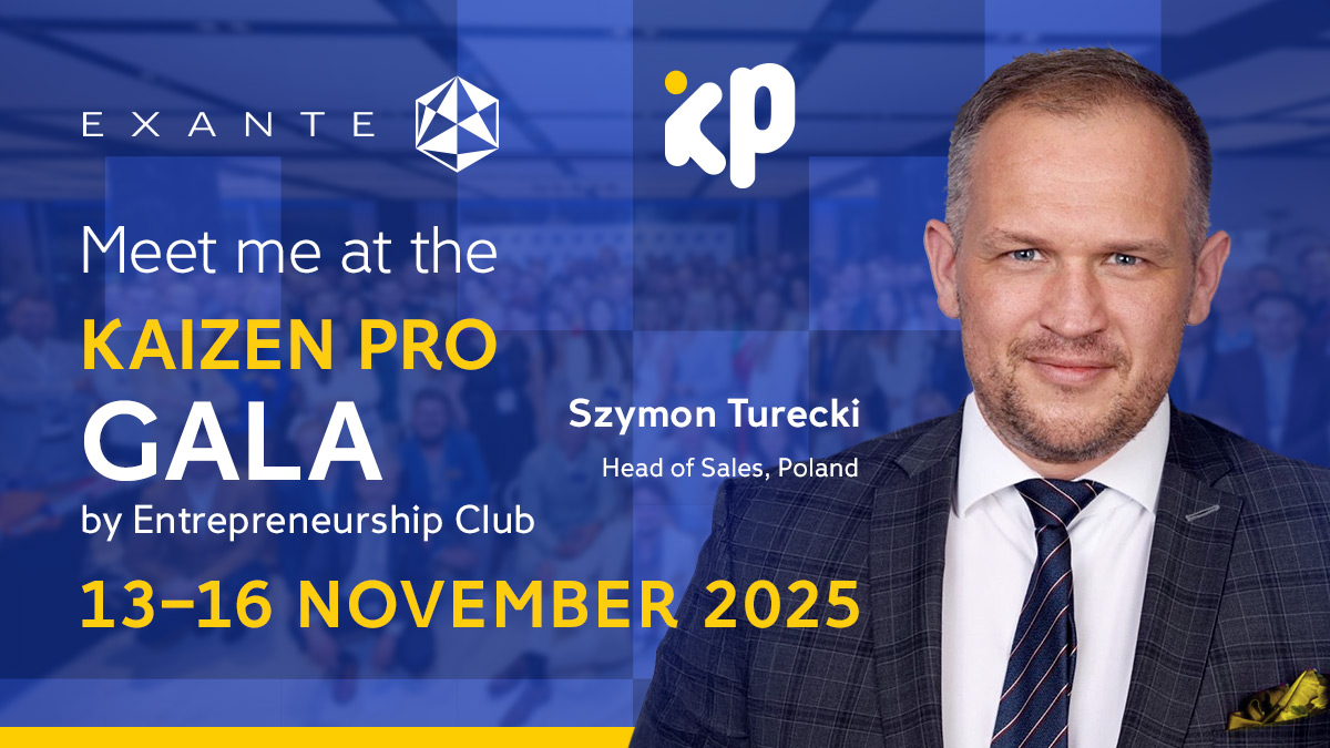 EXANTE heads to the Kaizen Pro Gala to connect with Poland’s business elite