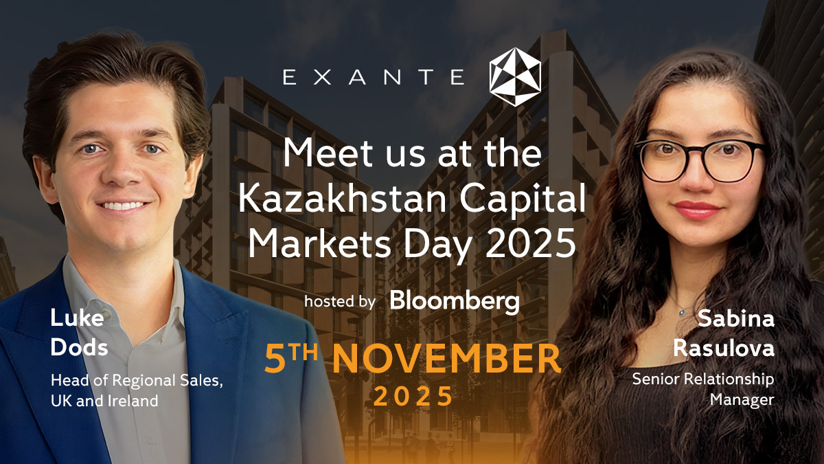 EXANTE to Attend Bloomberg’s Kazakhstan Capital Markets Day 2025 in London
