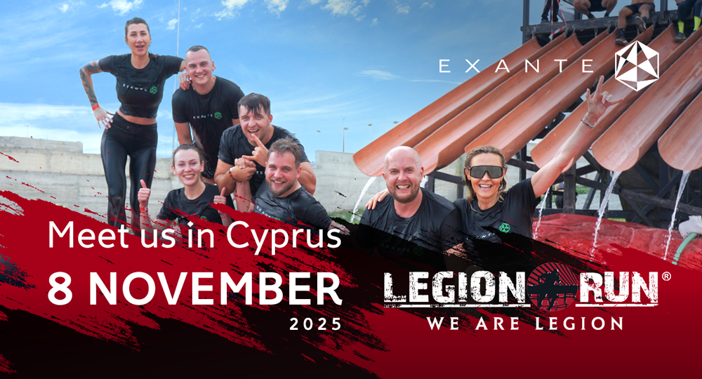 Team EXANTE heads to Cyprus for the Legion Run 2025