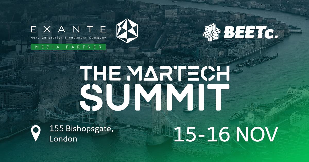 EXANTE partners with MarTech Summit London 2023