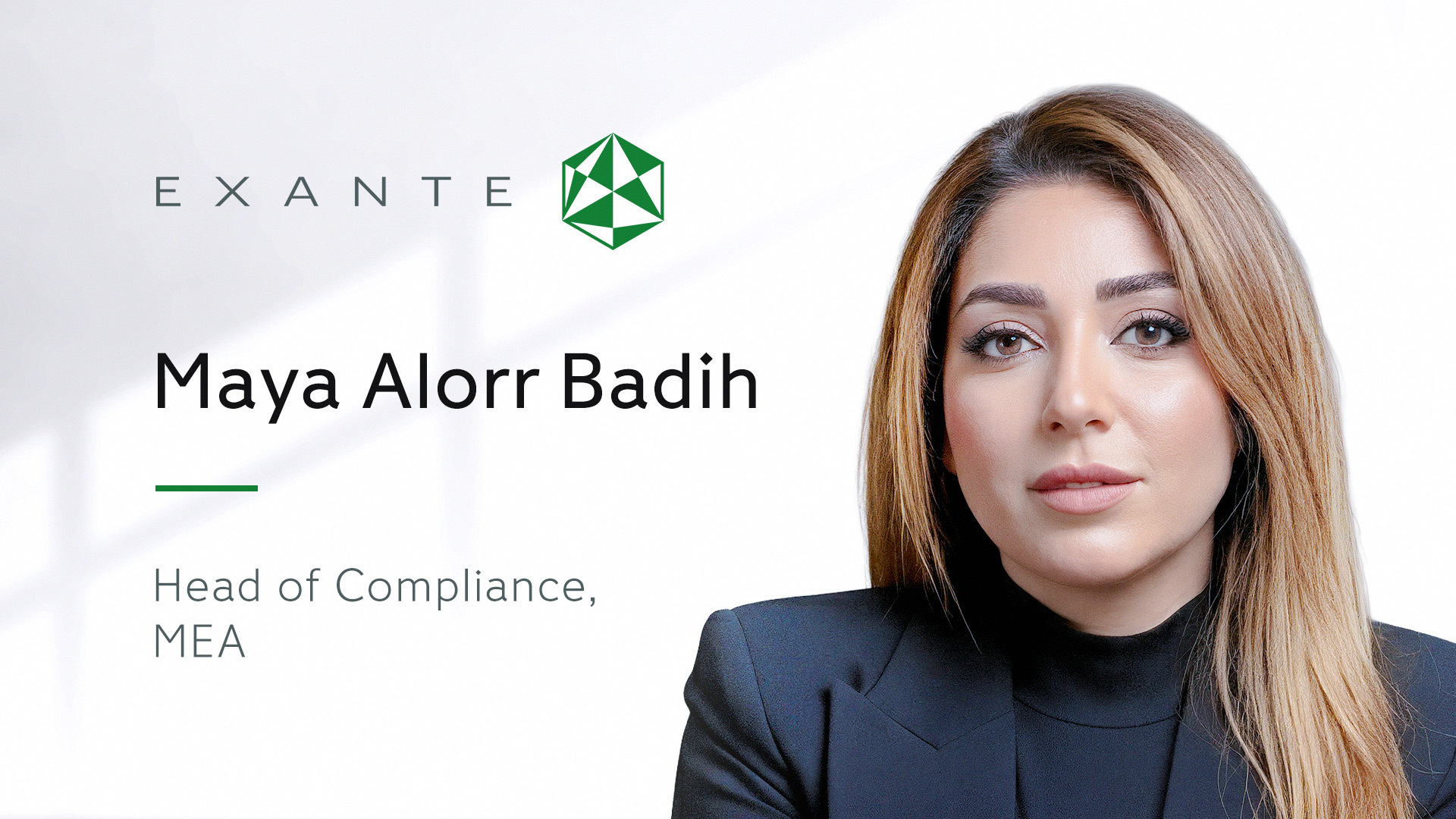 EXANTE Grows MEA Footprint with Senior Compliance Hire in Dubai