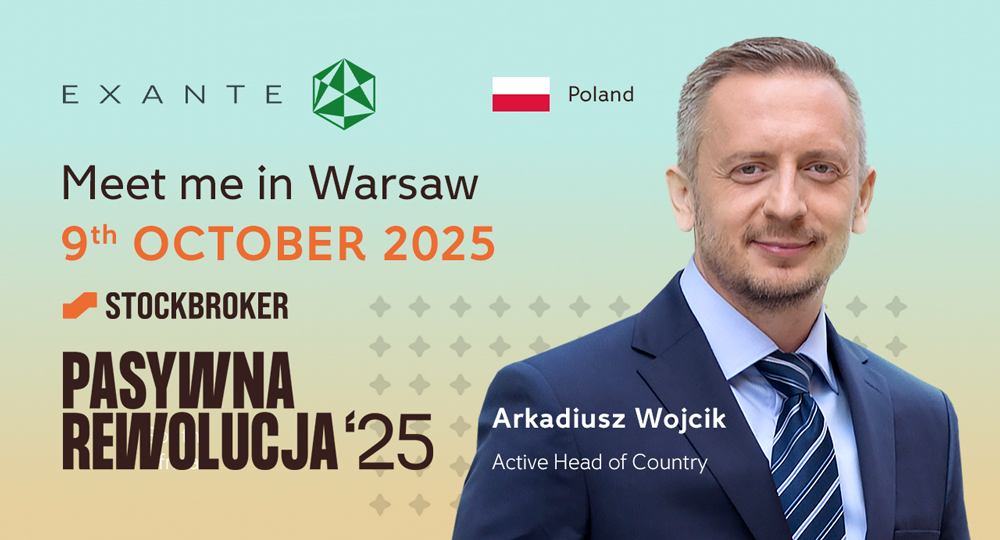 EXANTE to Attend Pasywna Rewolucja’25 in Warsaw