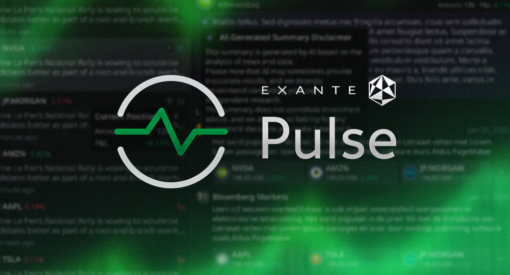 Introducing EXANTE Pulse: Smarter News for Smarter Traders