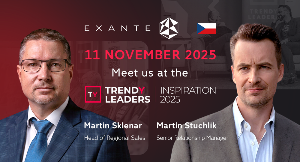 EXANTE to Attend TRENDY LEADERS Inspiration 2025 in Prague