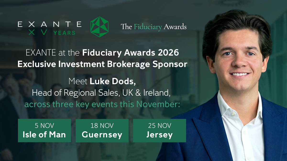 EXANTE becomes exclusive sectoral sponsor of The Fiduciary Awards 2026