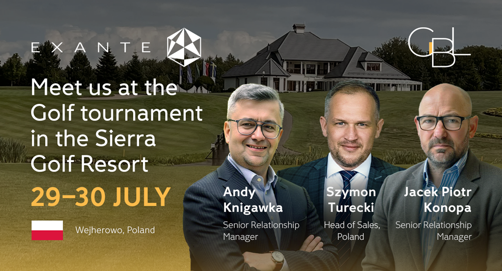 EXANTE joins the Golf Business League in Wejherowo