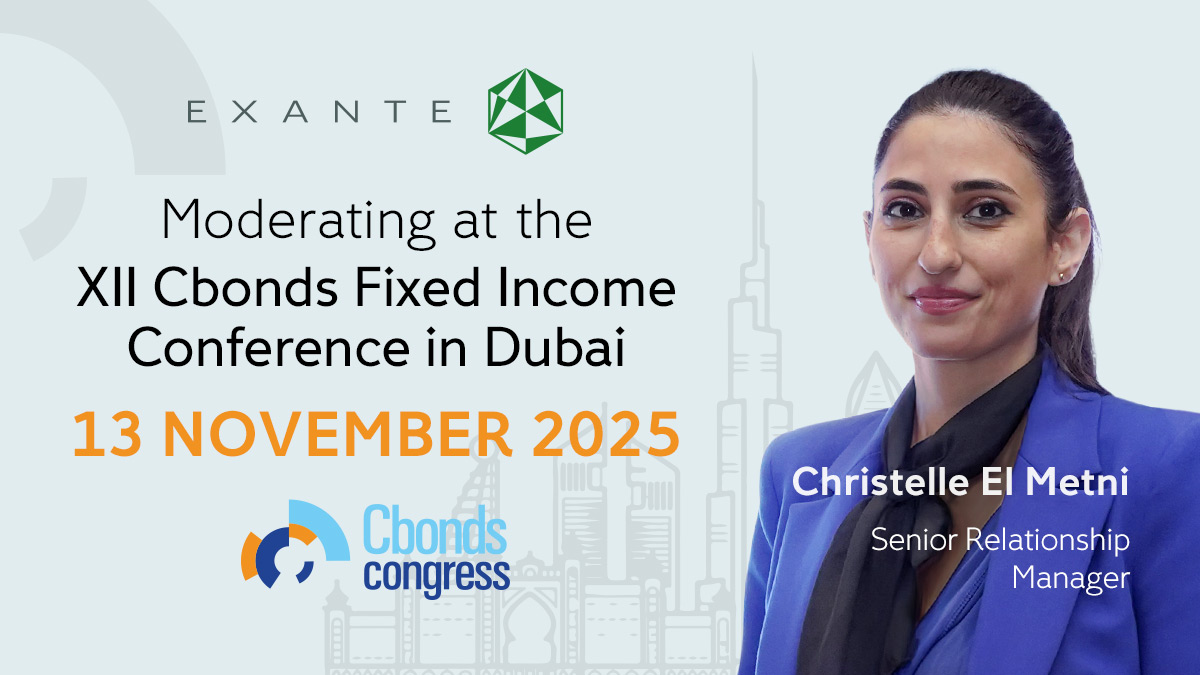 Christelle El Metni to moderatea panel at the XII Cbonds Fixed Income Conference in Dubai