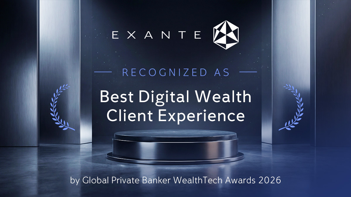 EXANTE wins at the Global Private Banker WealthTech Awards 2026