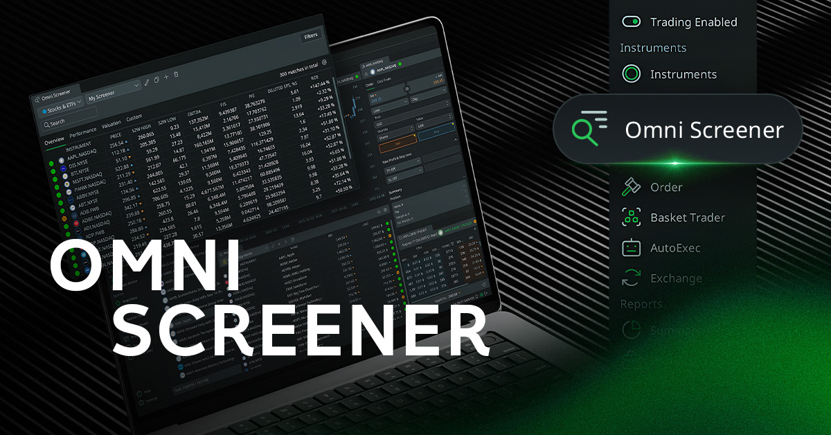 Prime Broker EXANTE Launches Omni Screener: Smarter Market Analysis Across Asset Classes