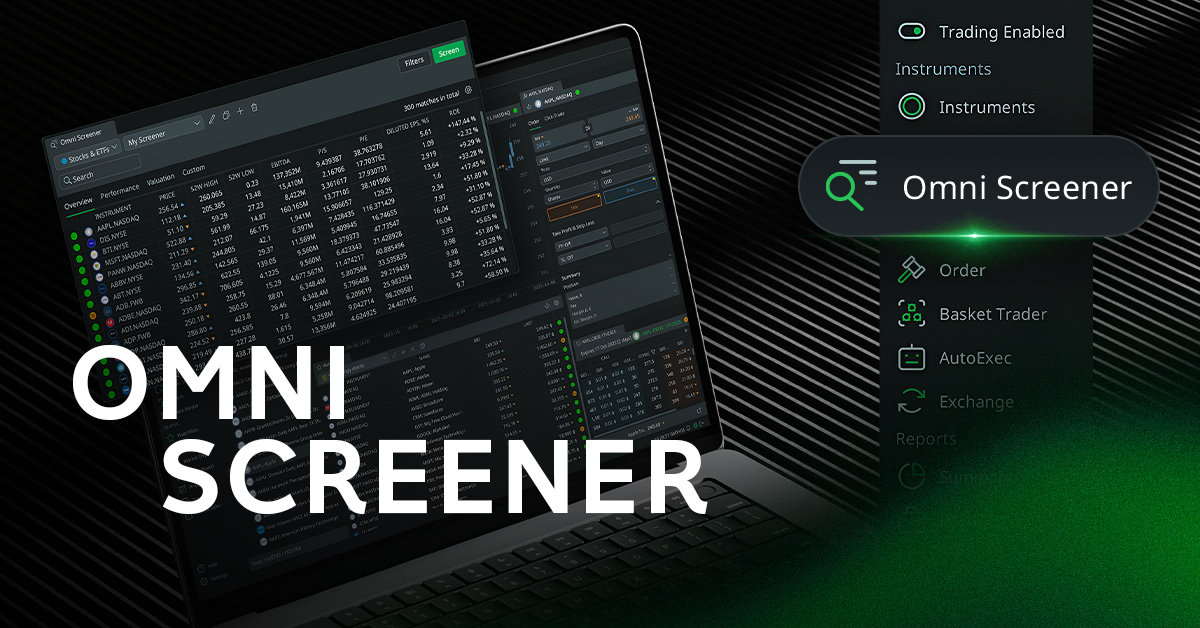 Prime Broker EXANTE Launches Omni Screener: Smarter Market Analysis Across Asset Classes