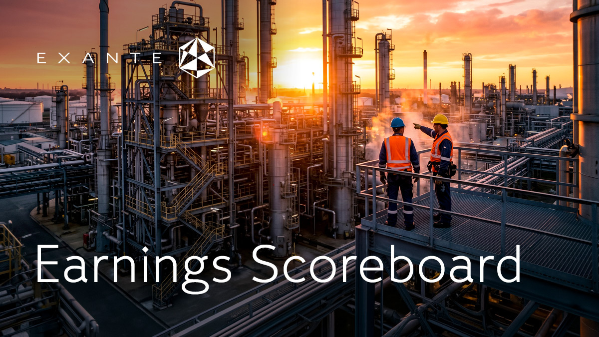 Earnings Scoreboard - Is the Iran premium priced into US refining?