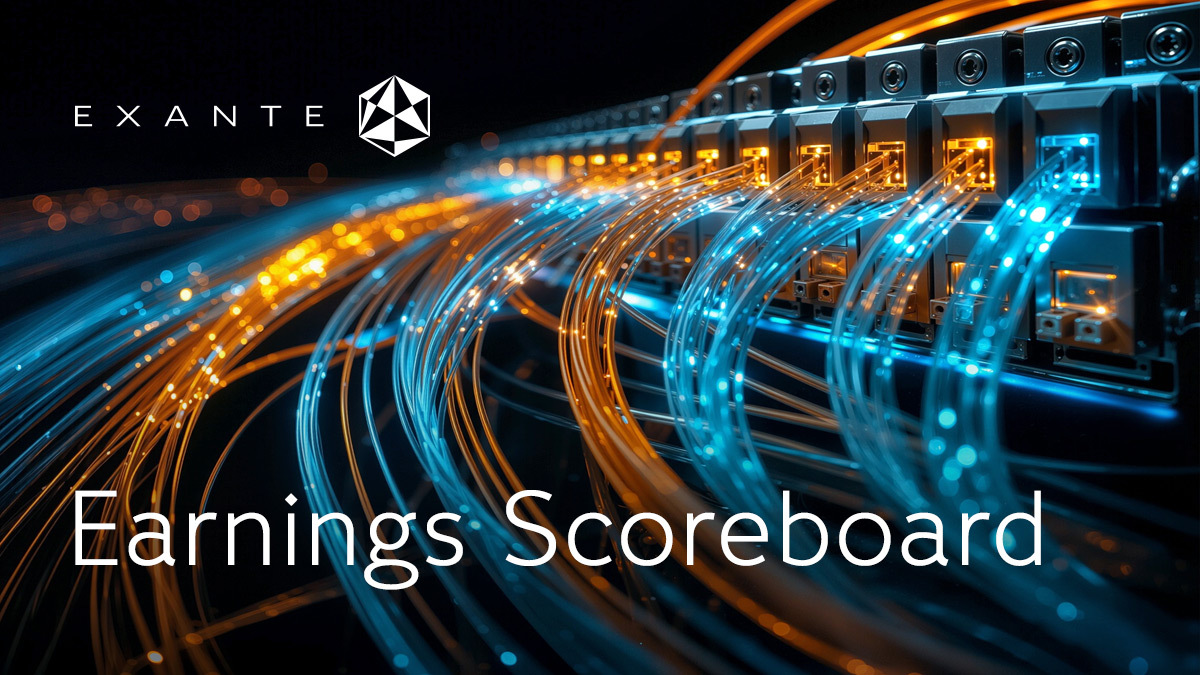 Earnings Scoreboard - Orders Booked, Revenue Deferred