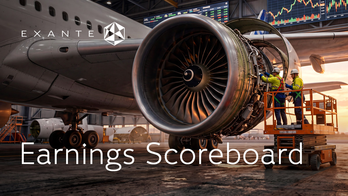 Earnings Scoreboard - An industrial recovery at play?