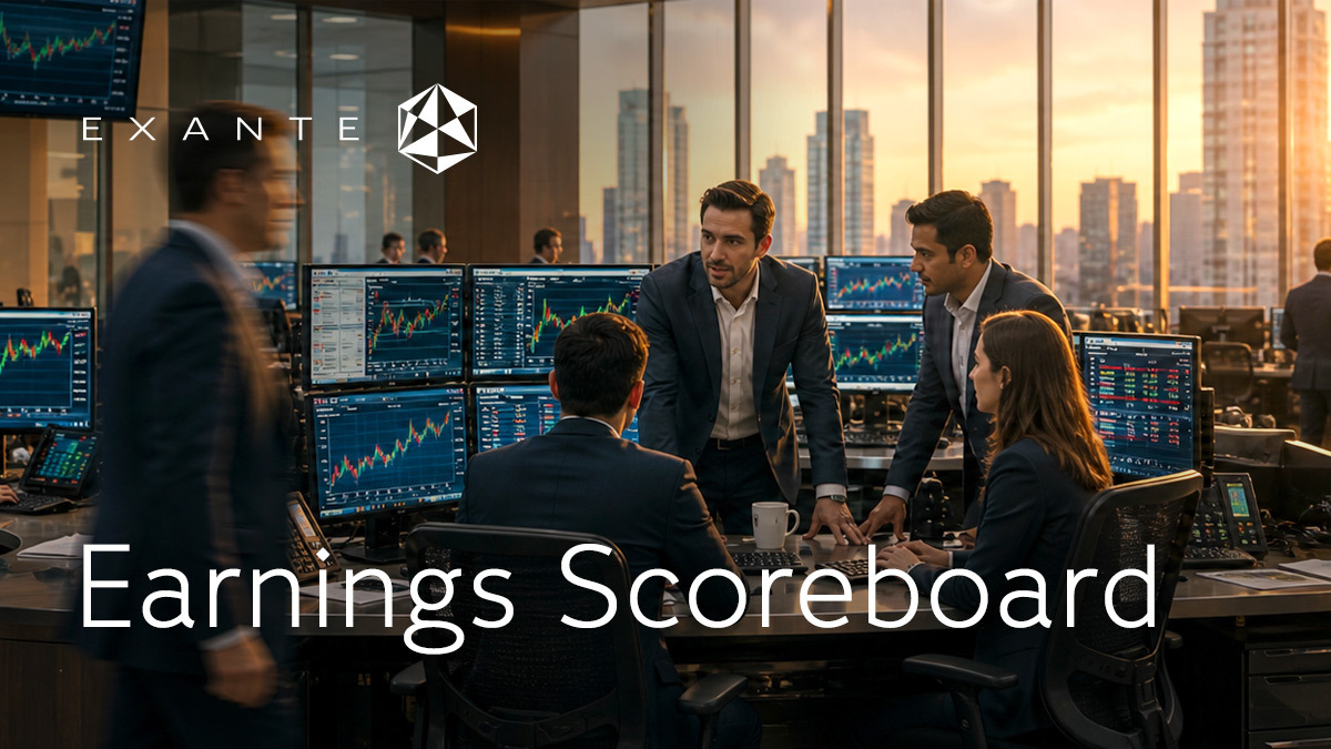 Earnings Scoreboard - From capital markets discount to premium